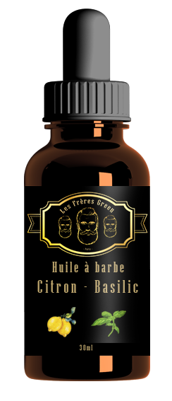 huile a barbe citron basilic